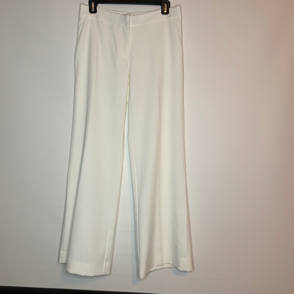 Boston Proper Cream Slacks